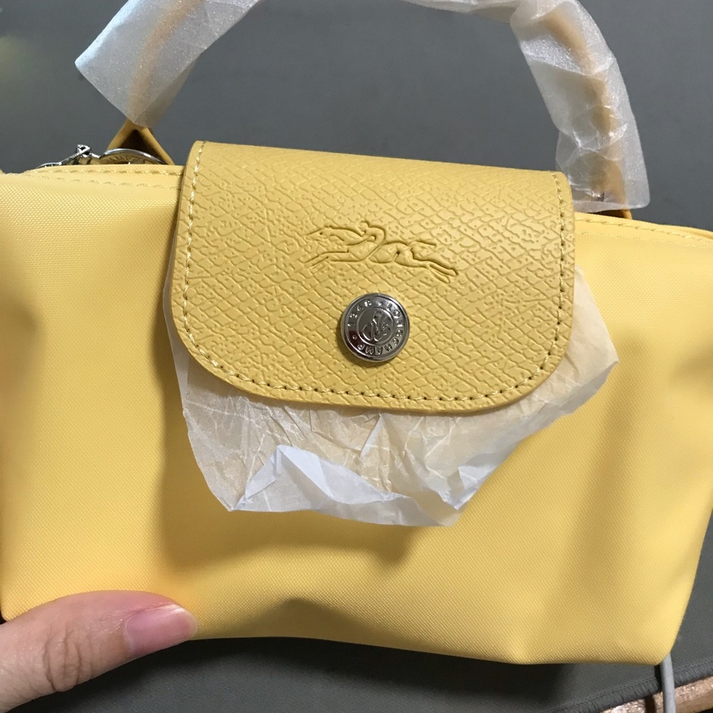 Longchamp Small Yellow Mini Handbag
